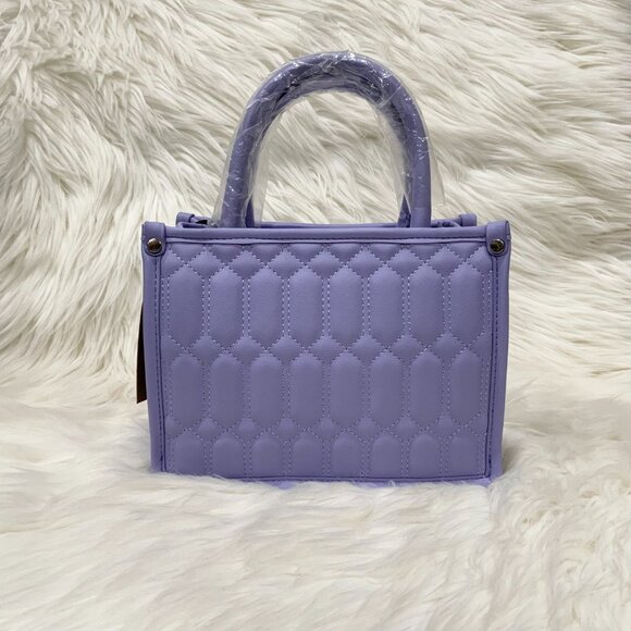 Steve Madden Bniko Purple Lavender Satchel - Picture 5 of 7